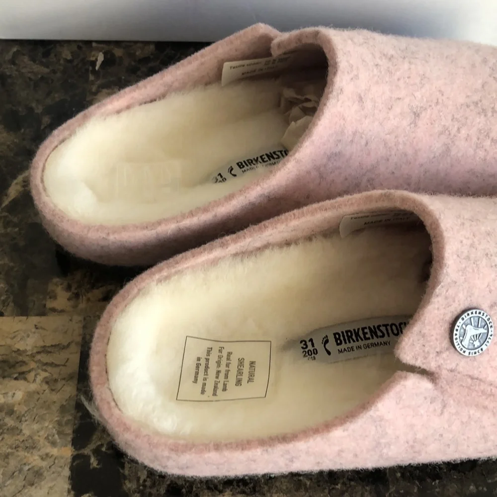 Birkenstock Pink Kids Slip-On Clog worn 3 times - Picture 7 of 13